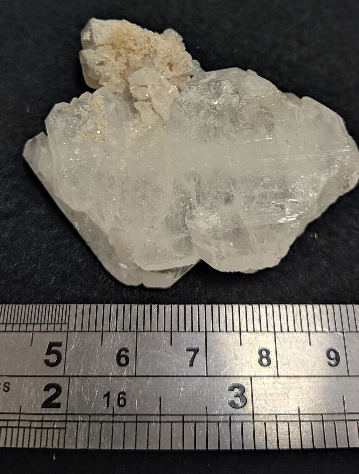 An Aesthetic Natural beautifully terminated faden Quartz crystal 42 grams
