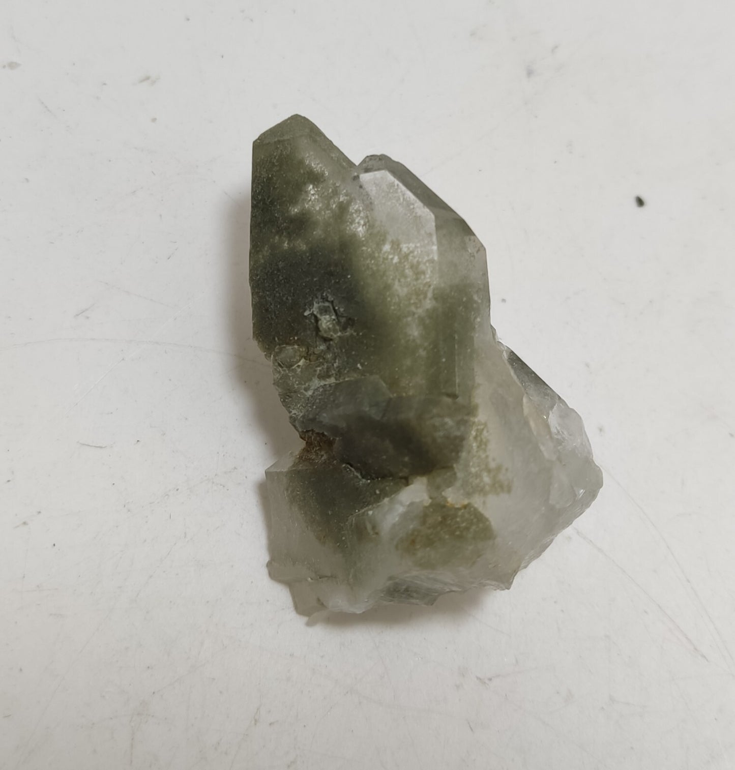 An Aesthetic Natural beautifully terminated Chlorite Quartz crystal 36 grams