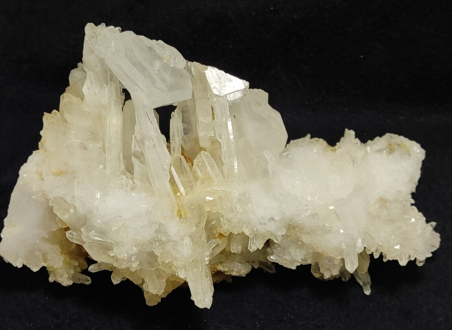 An Aesthetic Natural beautifully terminated Quartz cluster 505 grams