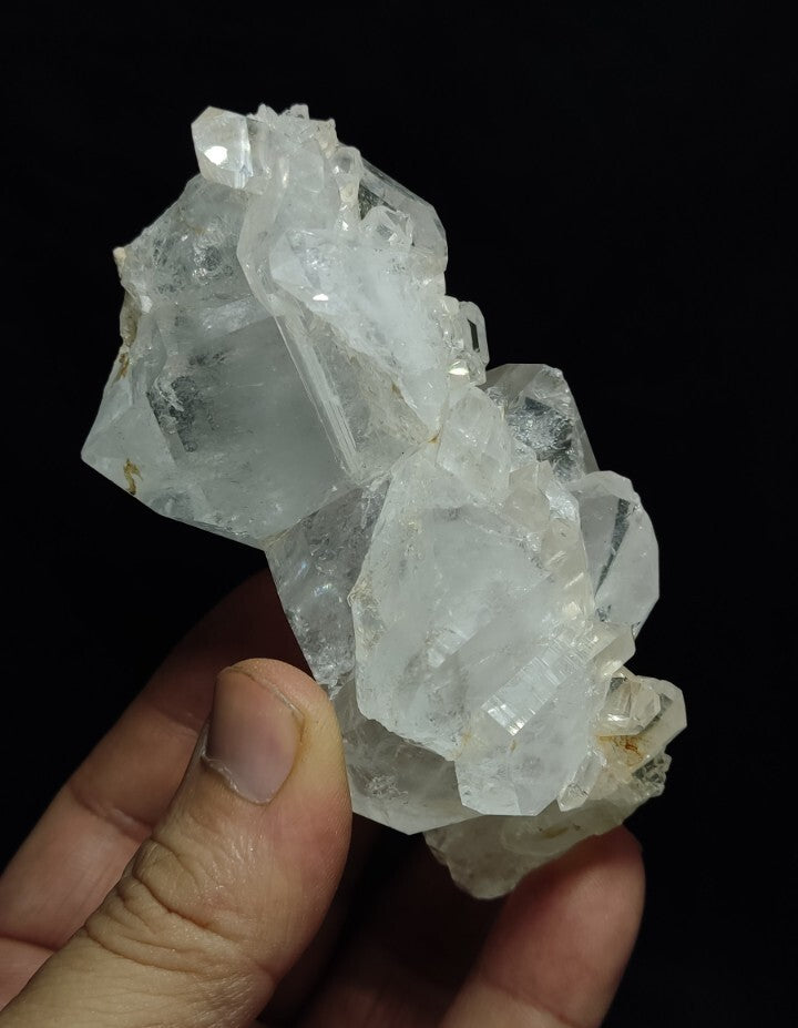 Natural Faden quartz Cluster 278 grams