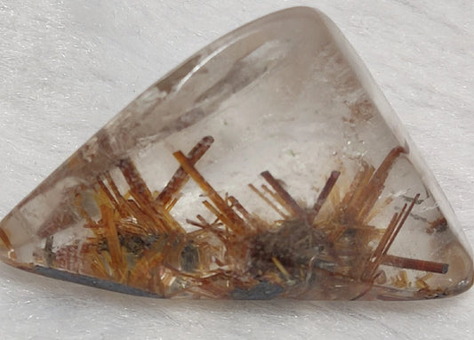 Rutiles quartz polished tumble 80 carats