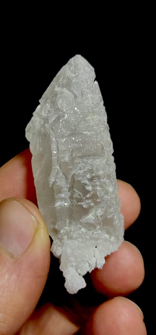 Natural Etched Smoky Quartz Crystal 37 Grams.