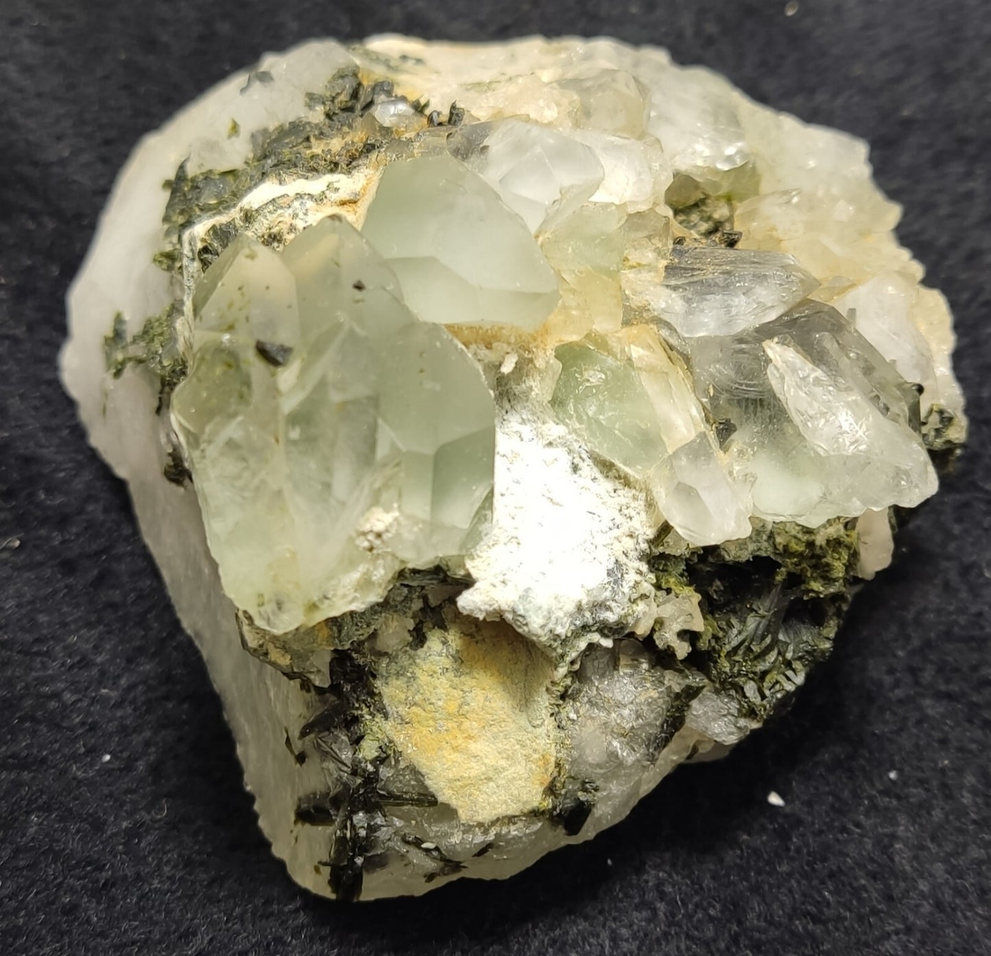 An Aesthetic terminated epidote Quartz specimen 342 grams