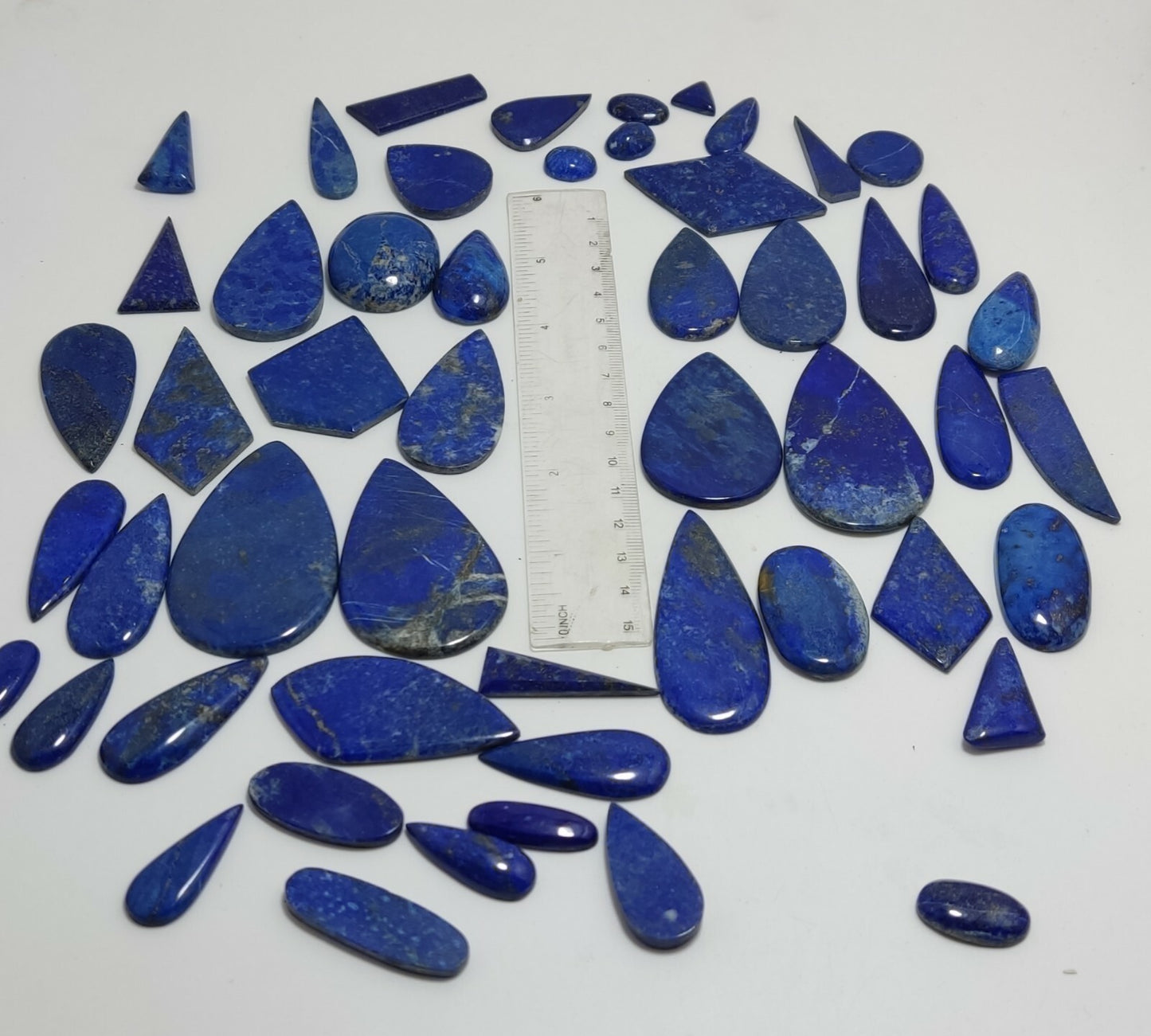 333 grams Lapis Lazuli Polished Cabochons