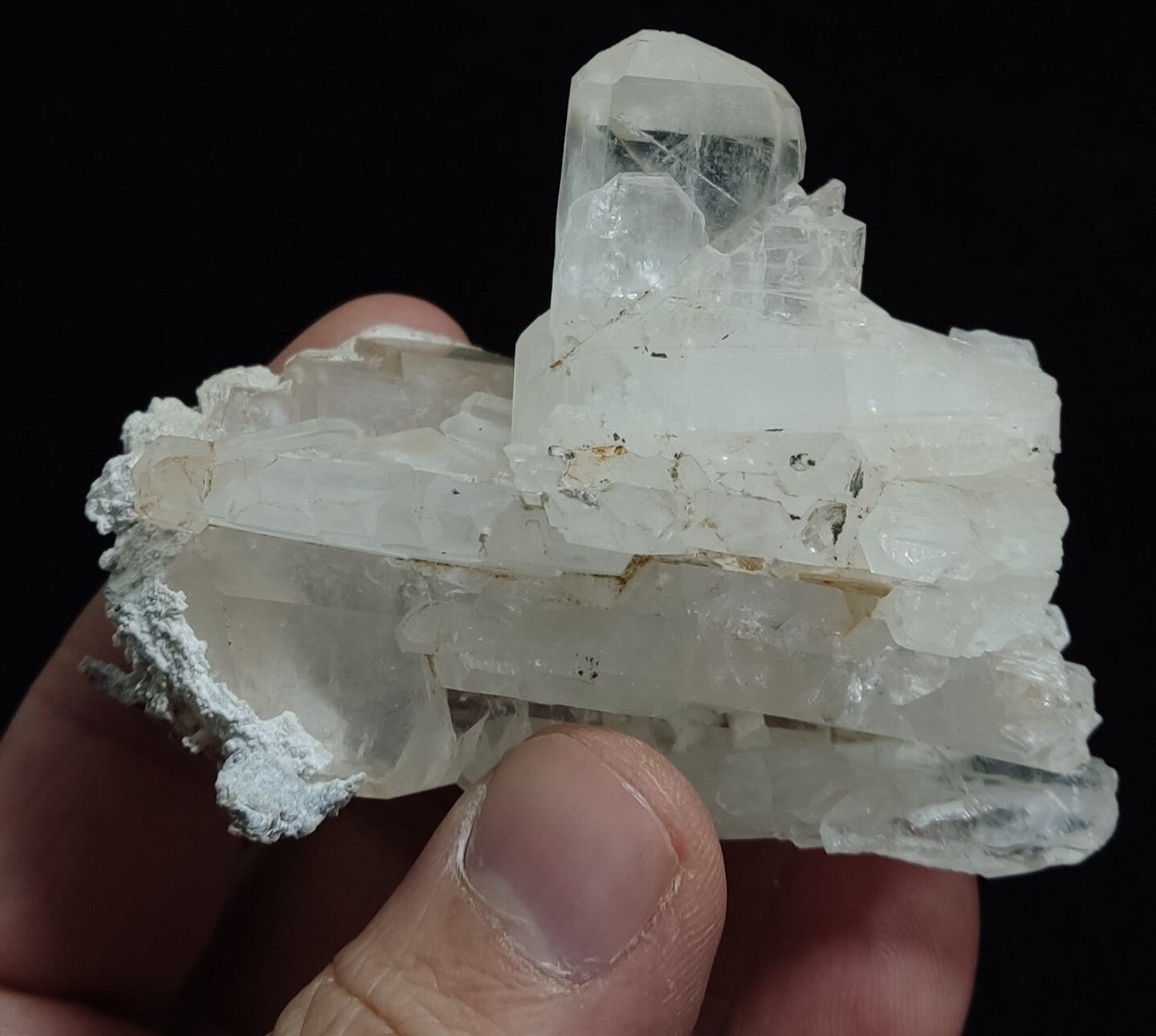 An Aesthetic terminated Quartz cluster 155 grams