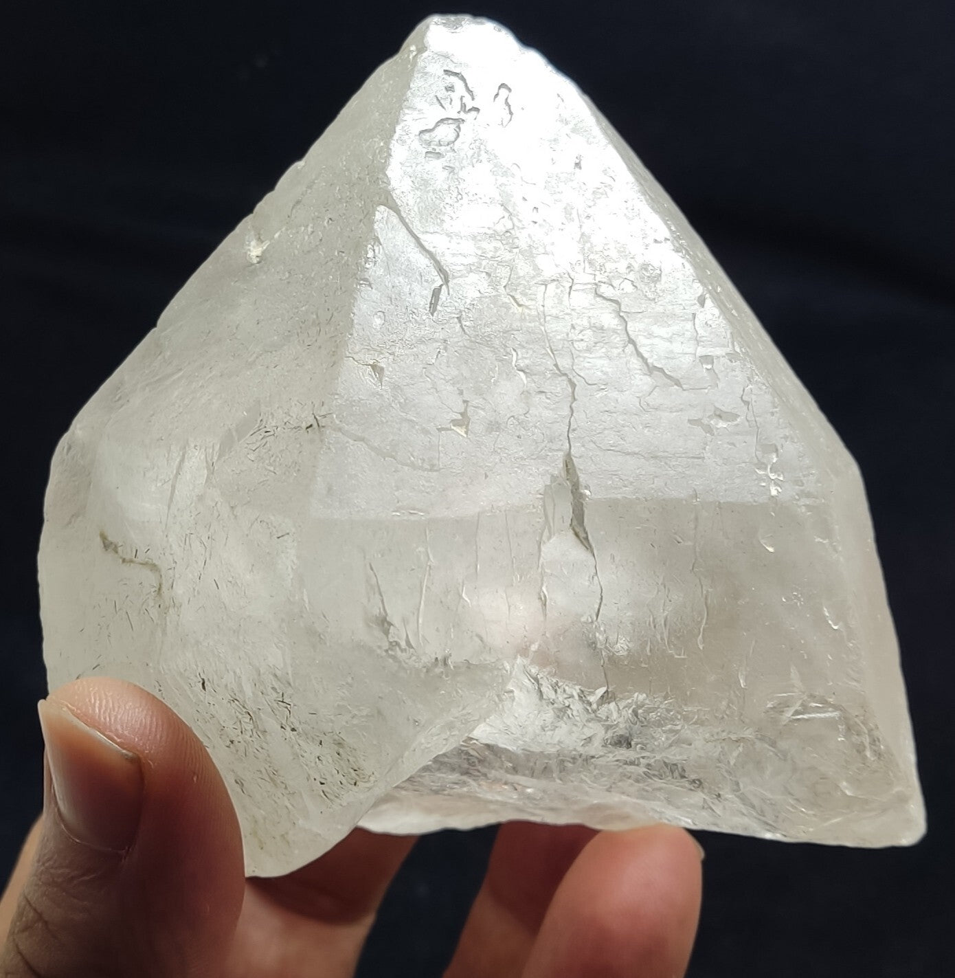 An Aesthetic Natural beautifully terminated Quartz specimen 685 grams