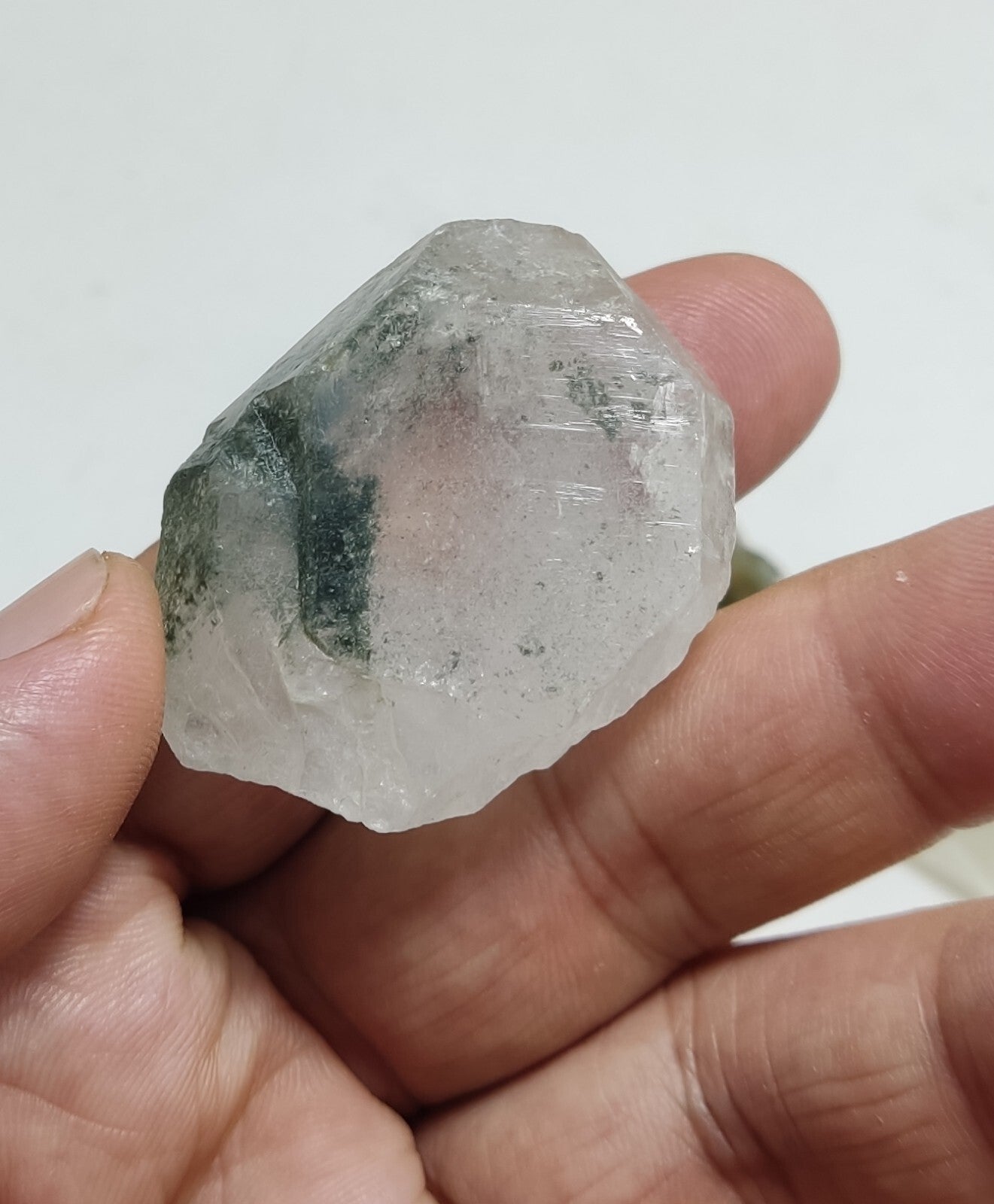 An Aesthetic terminated chlorite Quartz clusters lot of  4 specimens