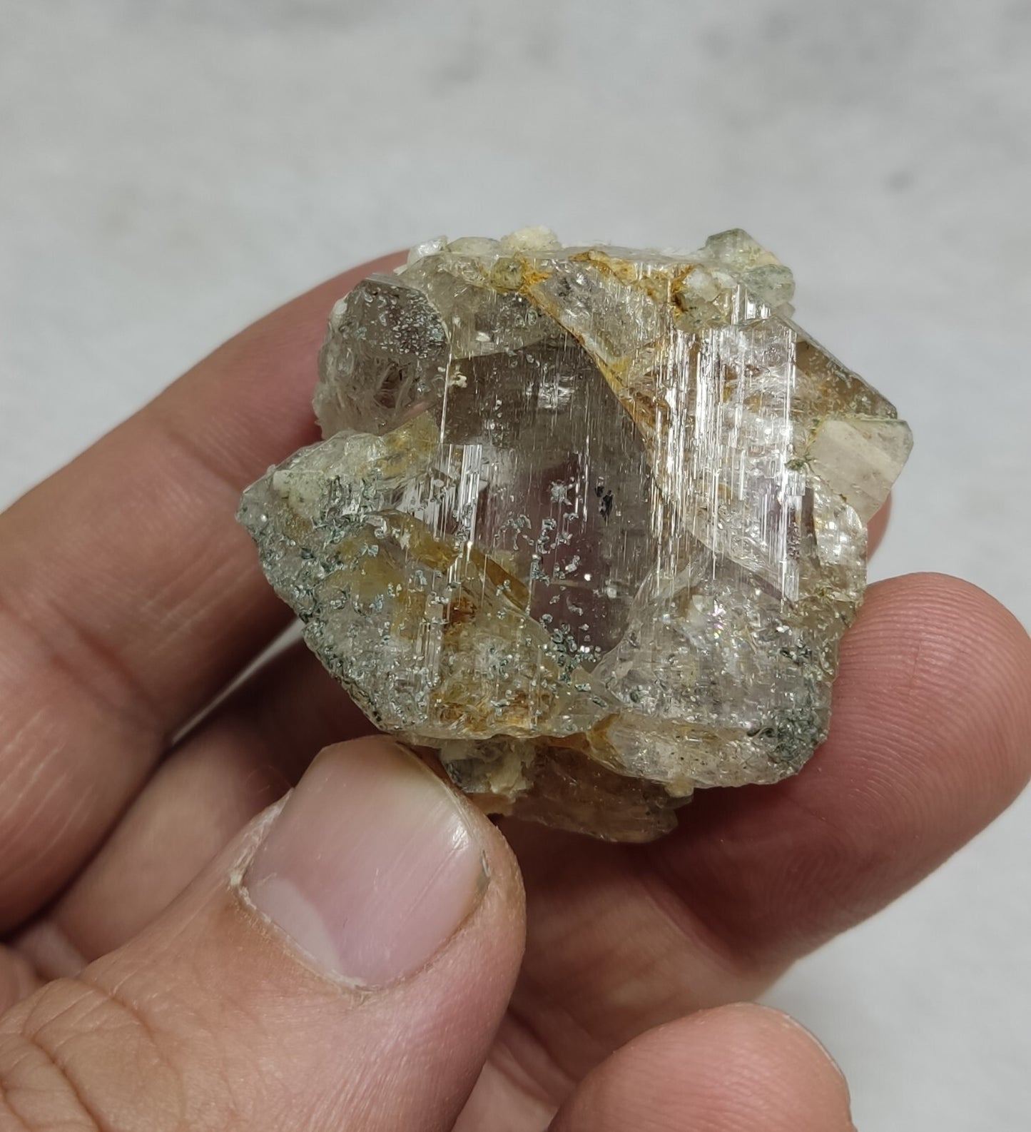 An Aesthetic terminated Quartz crystal 44 grams