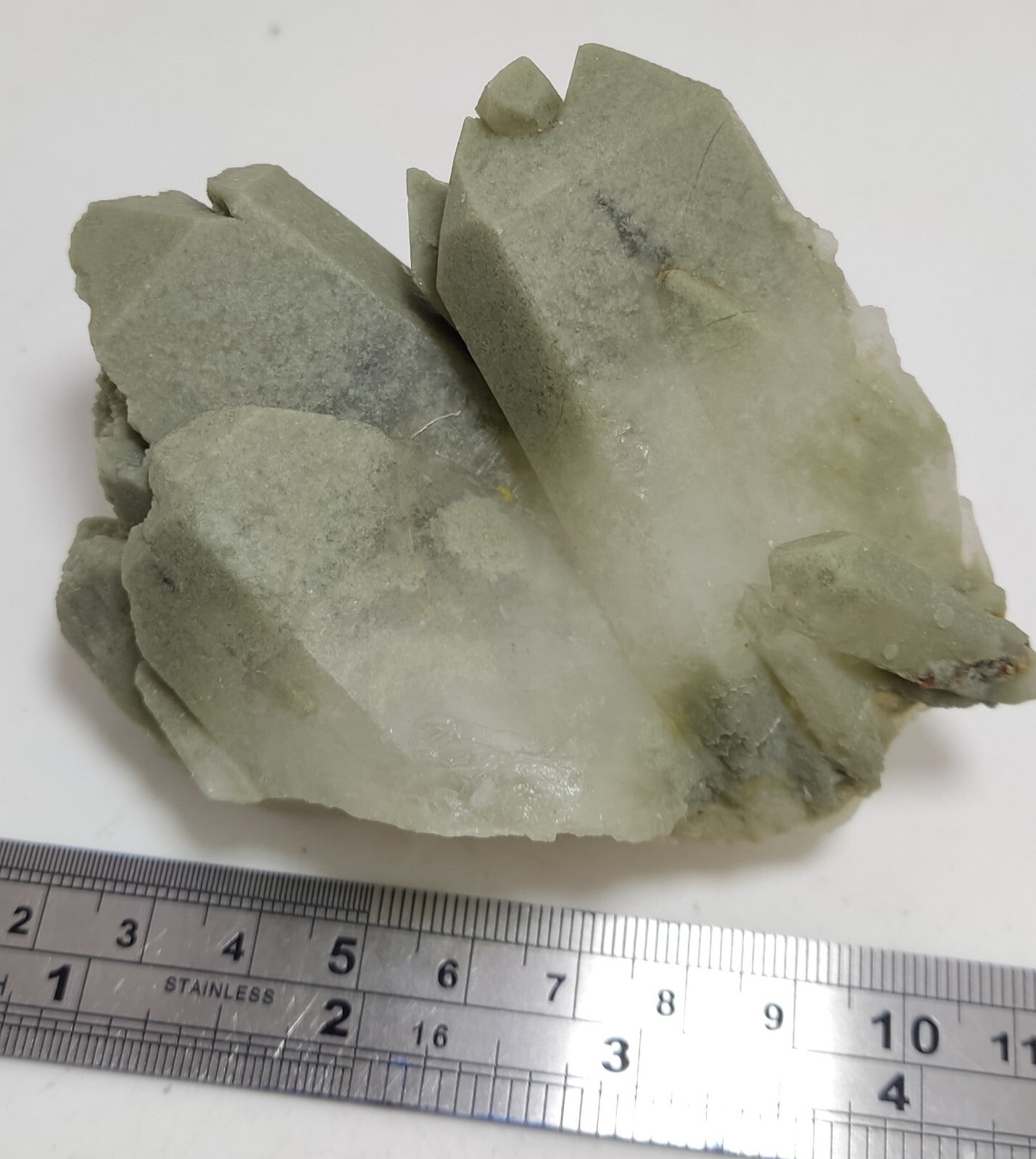 An Aesthetic Natural beautifully terminated Chlorite Quartz cluster 259 grams