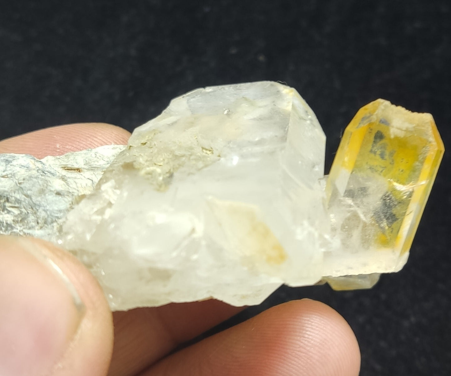 An Aesthetic Natural beautifully terminated Quartz specimen 57 grams