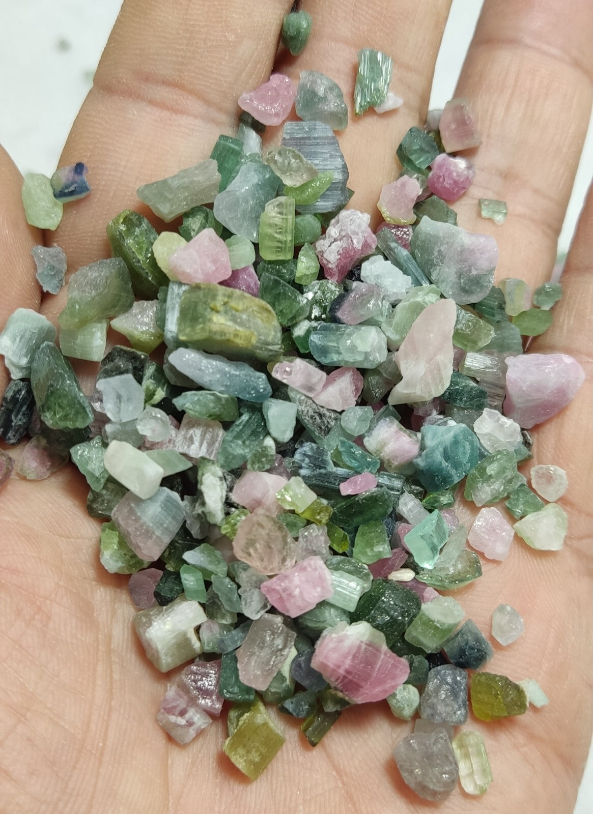 500 grams Beautiful rough tourmalines