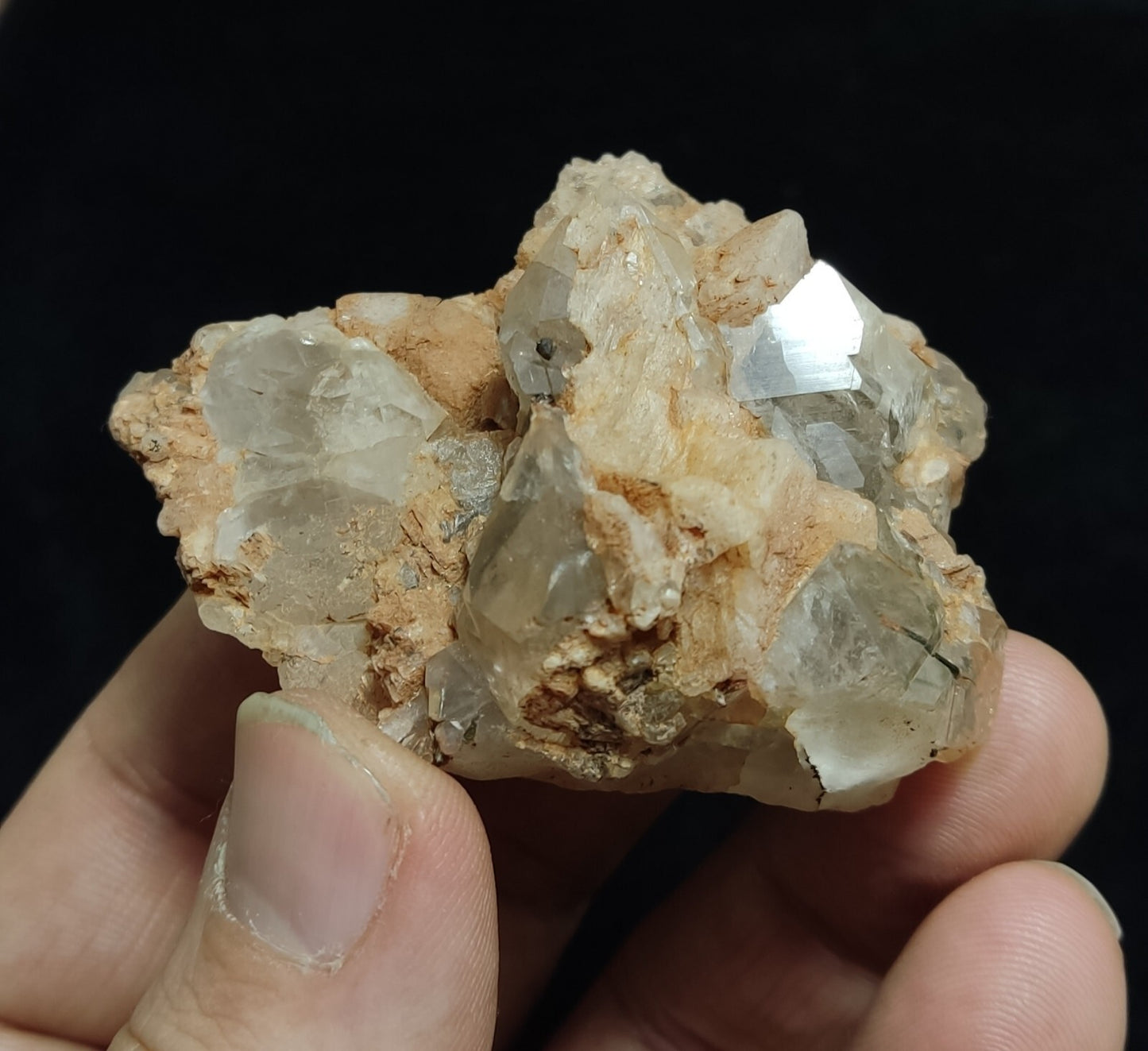 An Aesthetic terminated Quartz floater Zegi Mountains 75 grams