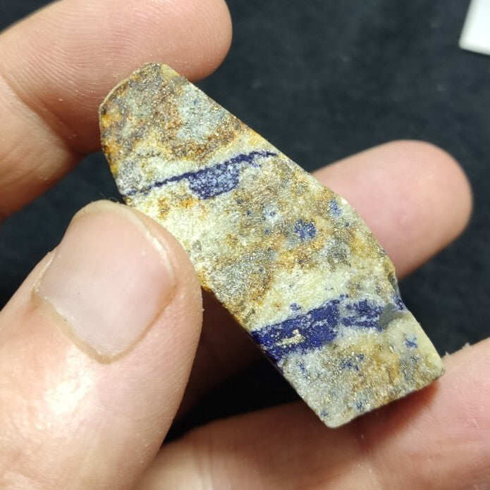 Natural Lapis with Pyrite Inclusions 53 grams
