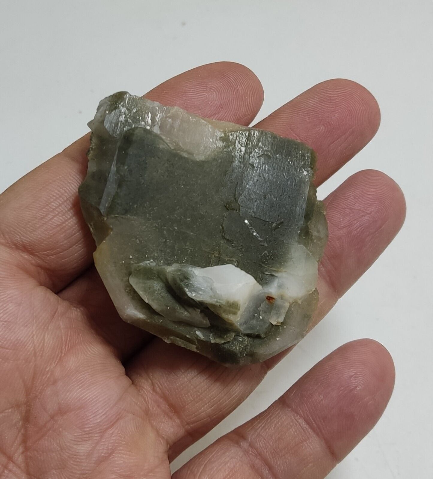 An Aesthetic Natural beautifully terminated Chlorite Quartz specimen 61 grams