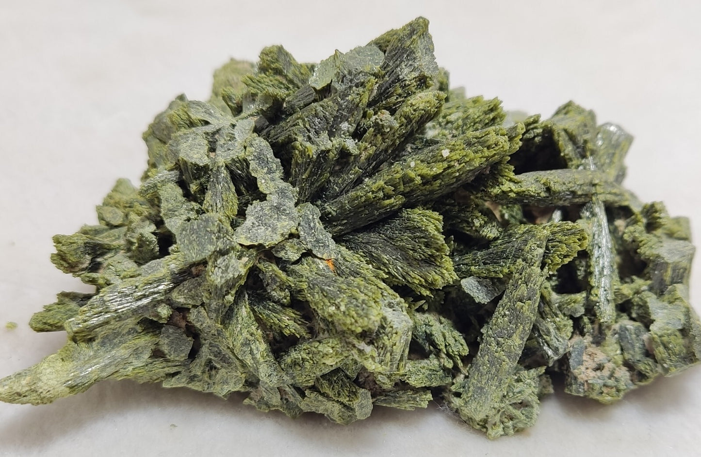 An aesthetic specimen of epidote Cluster  345 grams