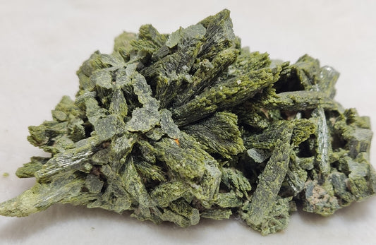 An aesthetic specimen of epidote Cluster  345 grams