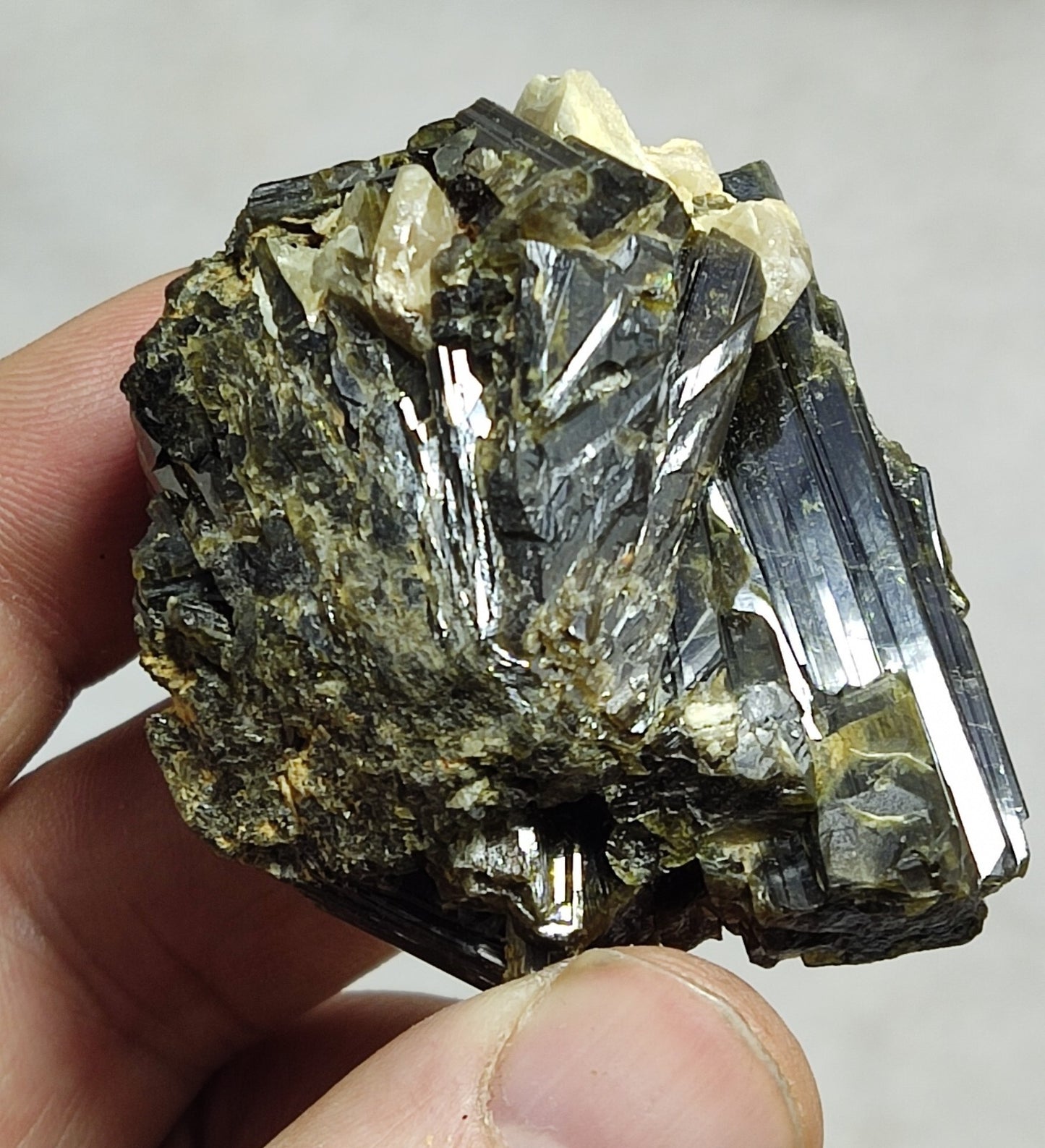 An Aesthetic specimen of epidote 97 grams