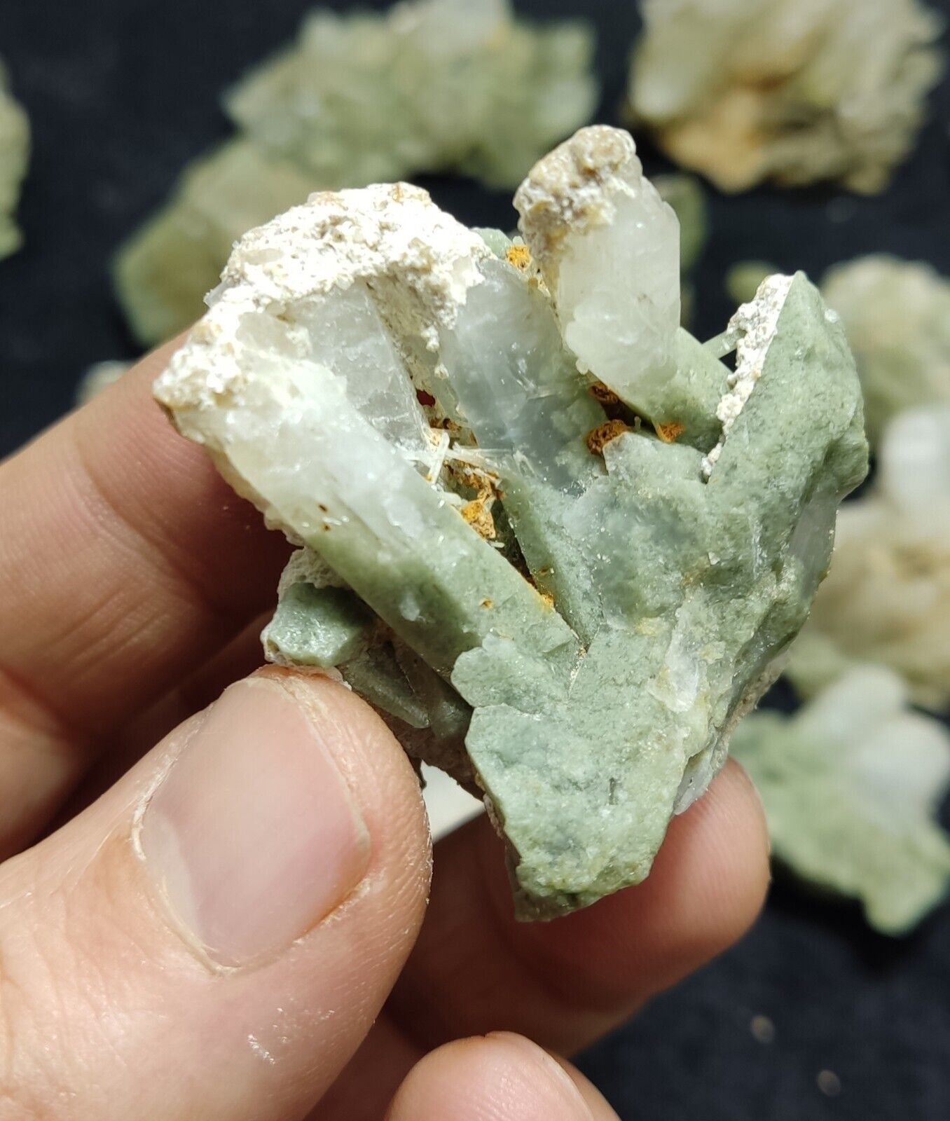 480 grams Chlorite Quartz crystals