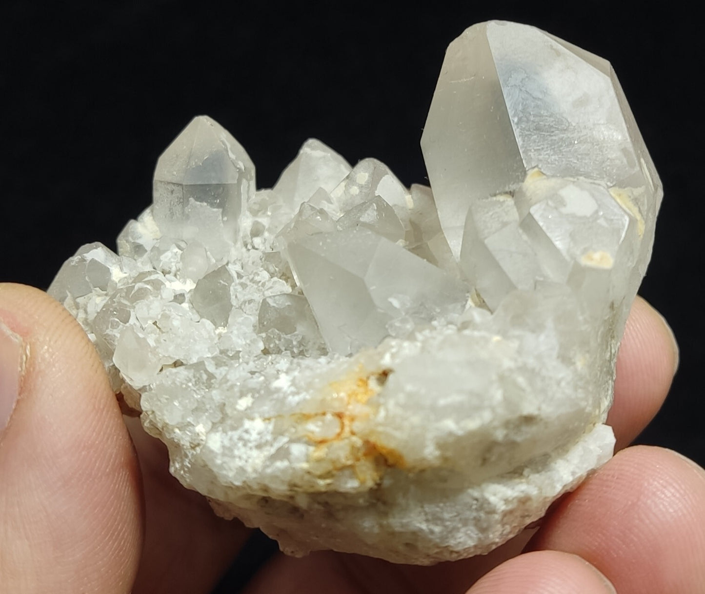 An Aesthetic terminated Quartz cluster 114 grams