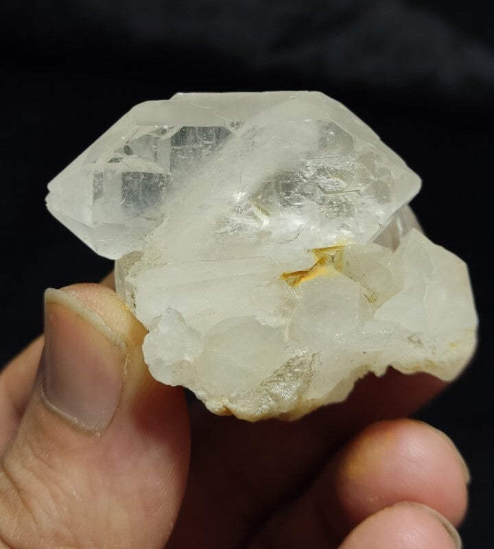 Natural Gwindel Quartz Crystal 67 grams