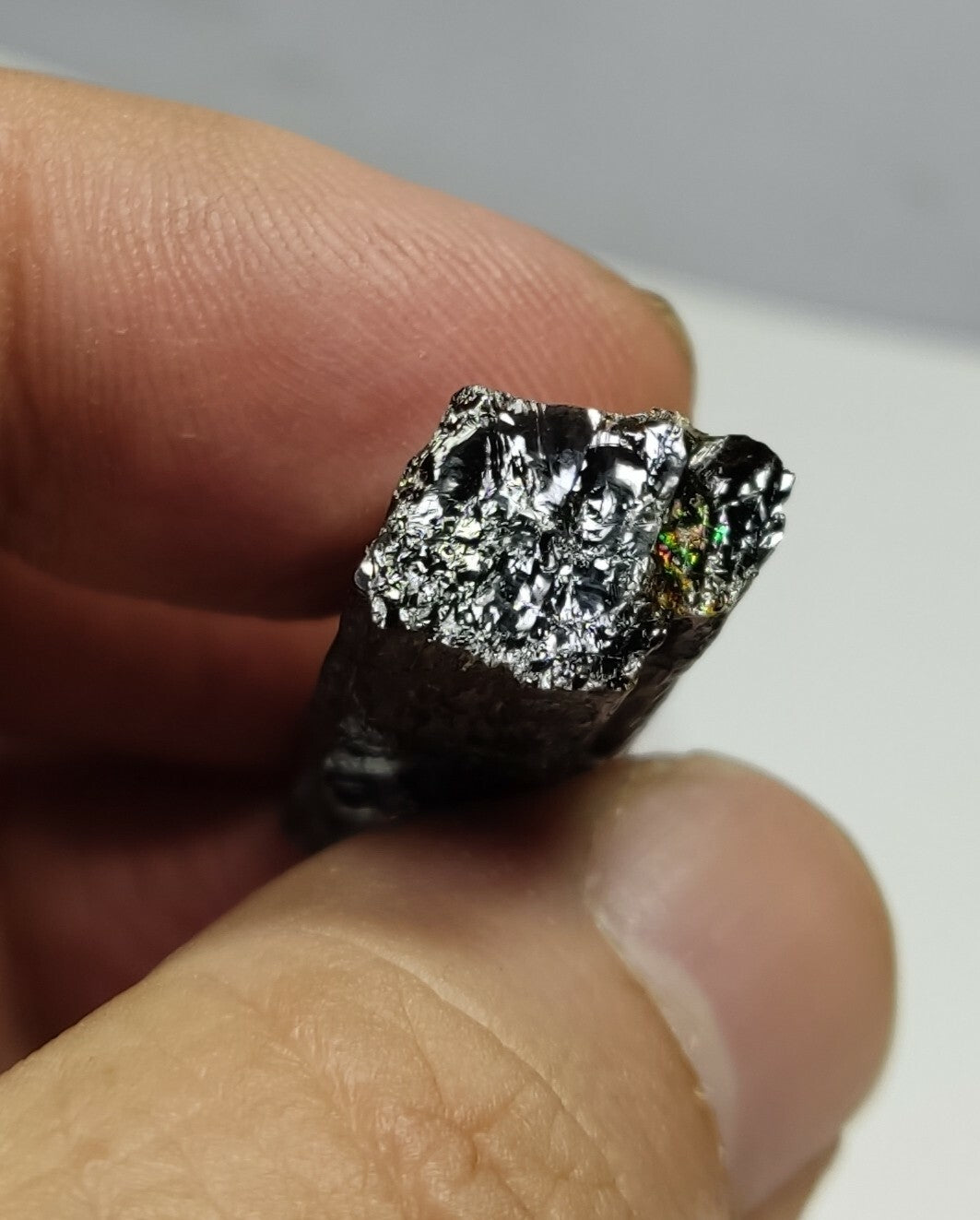 An aesthetic specimen of epidote crystal 15 grams