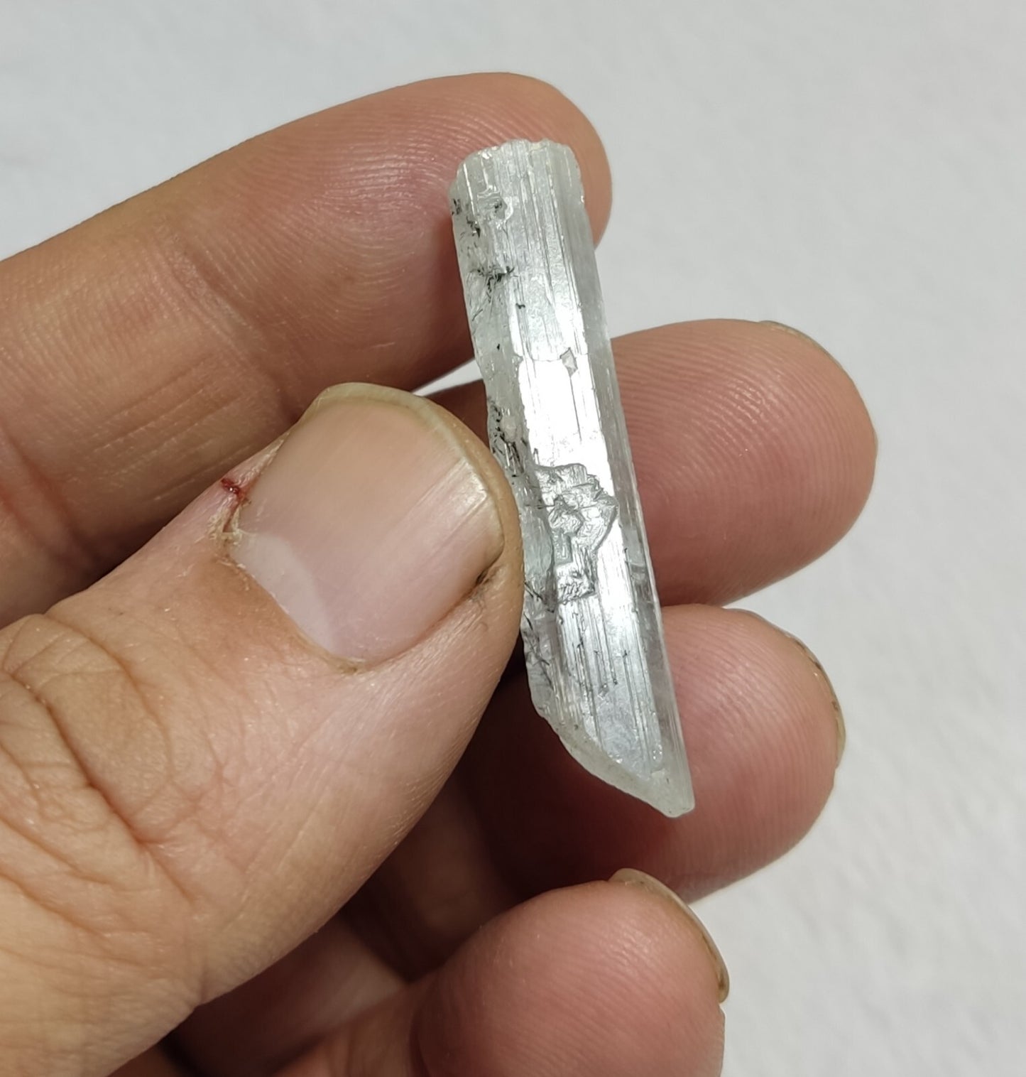 An Aesthetic specimen of aquamarine crystal 5 grams