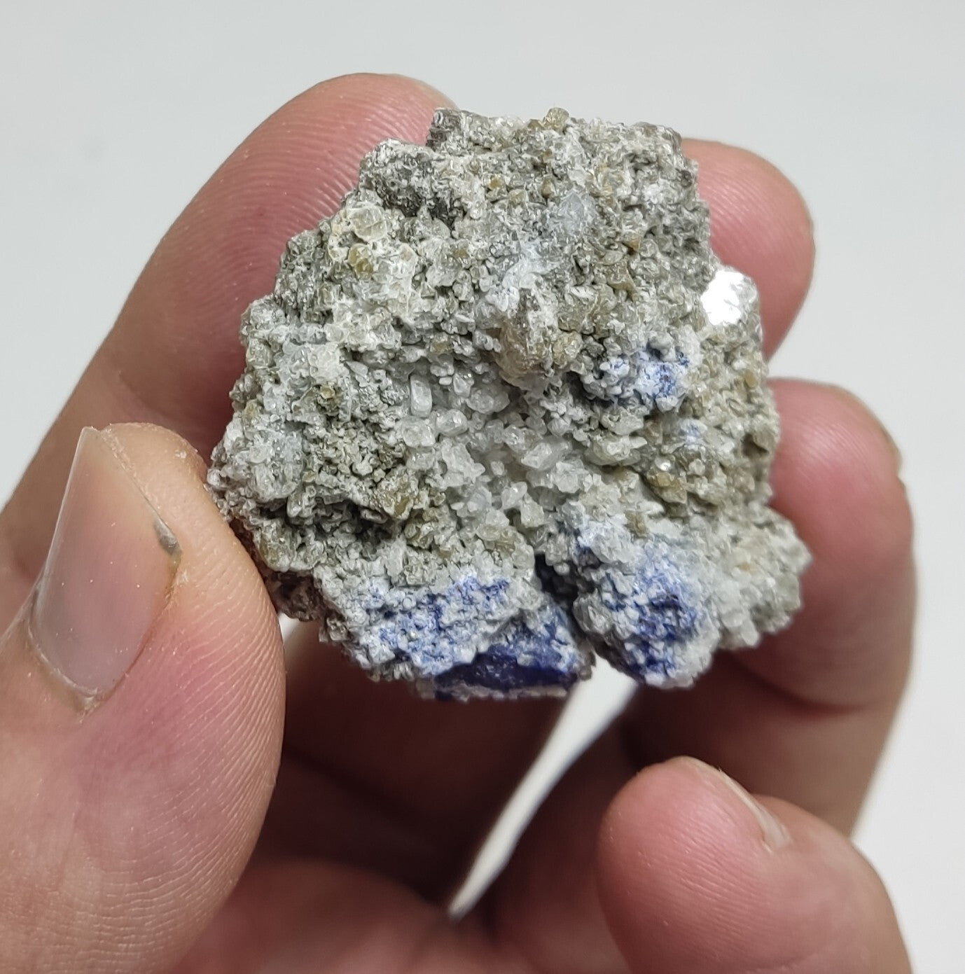 An Aesthetic specimen of lazurite/lapis on matrix 33 grams