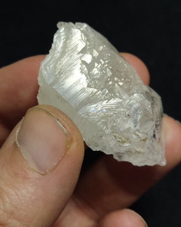 Natural Fully Etched Smoky Quartz 25 grams