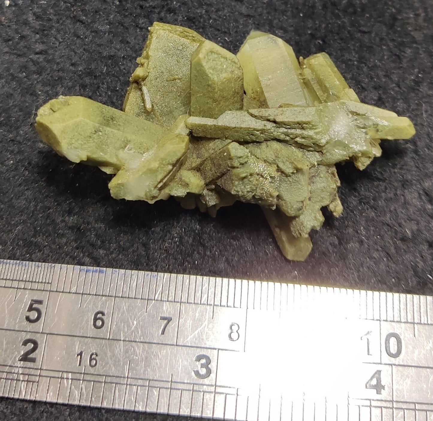 An Aesthetic specimen of chlorite quartz 23 grams
