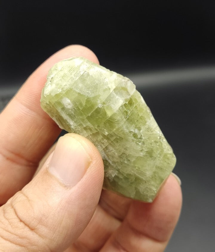 Green Diopside crystal 48 grams