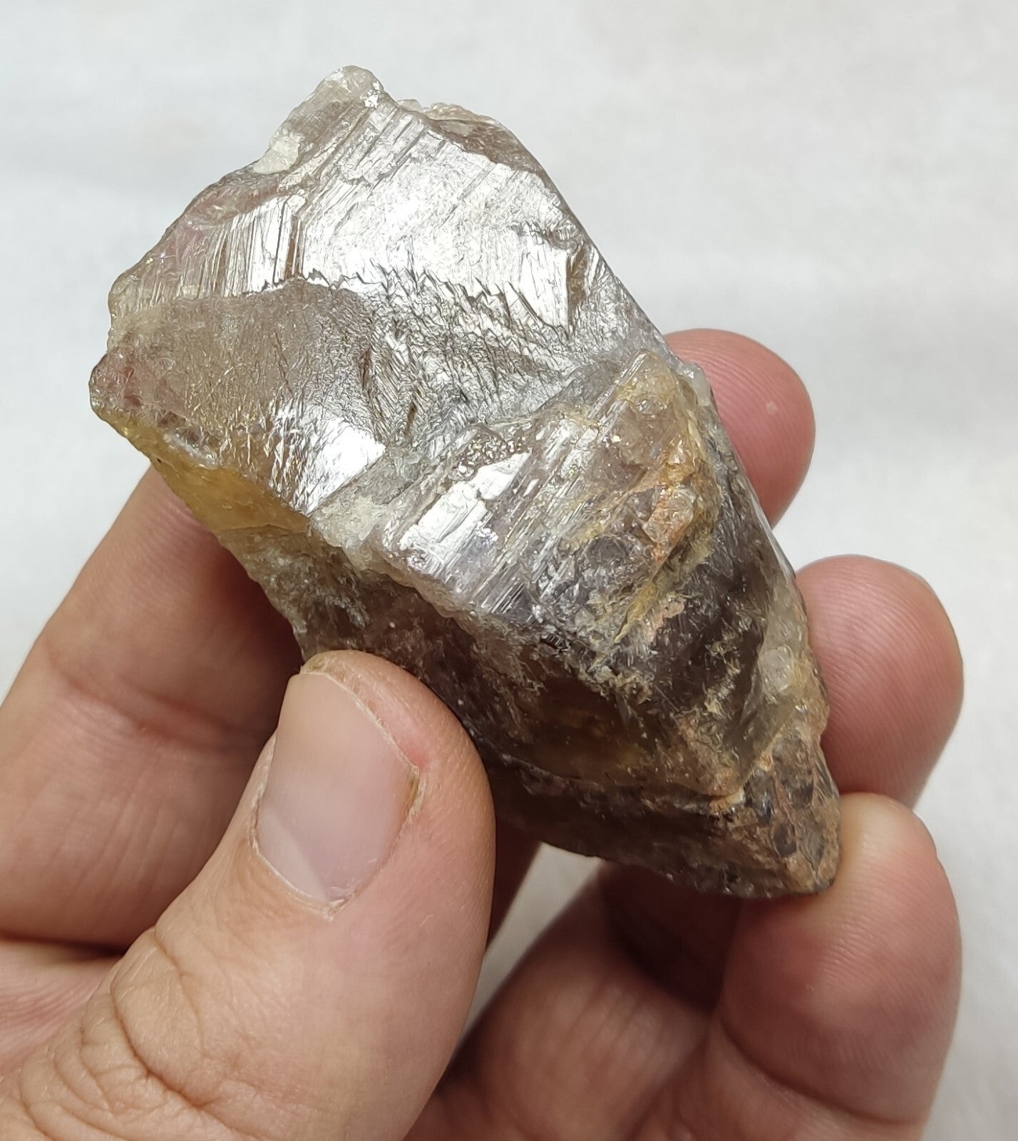 Natural axinite crystal 84 grams