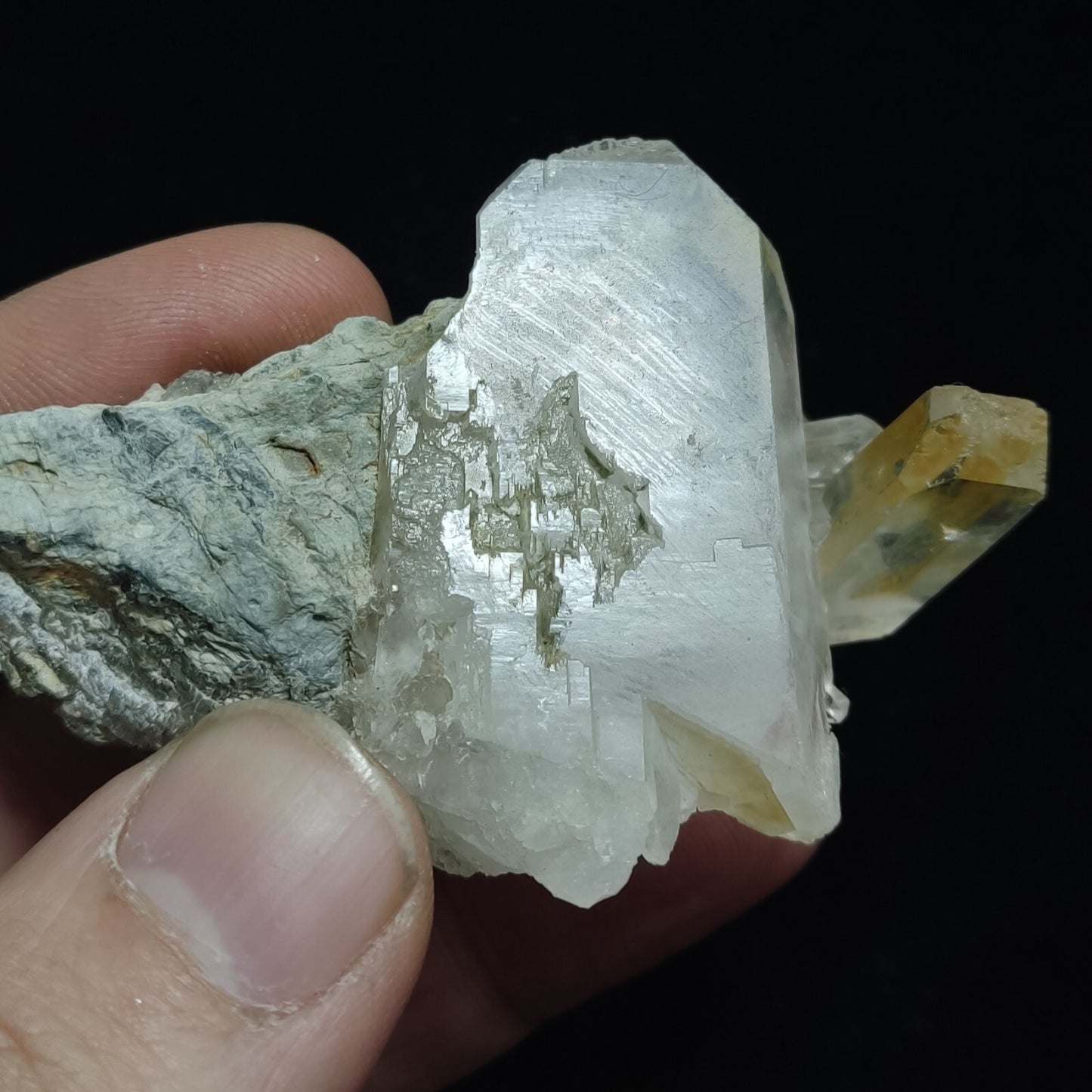 An Aesthetic Natural beautifully terminated Quartz specimen 57 grams