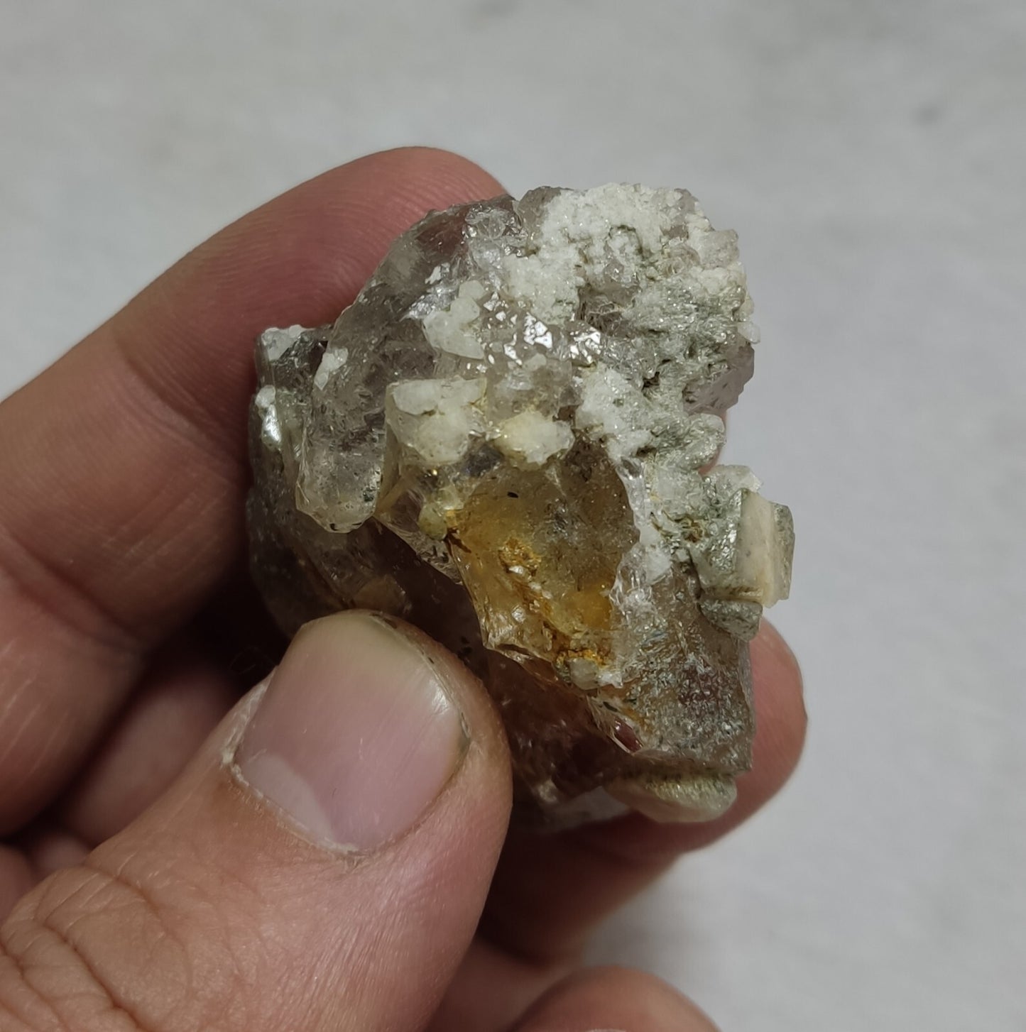 An Aesthetic terminated Quartz crystal 44 grams