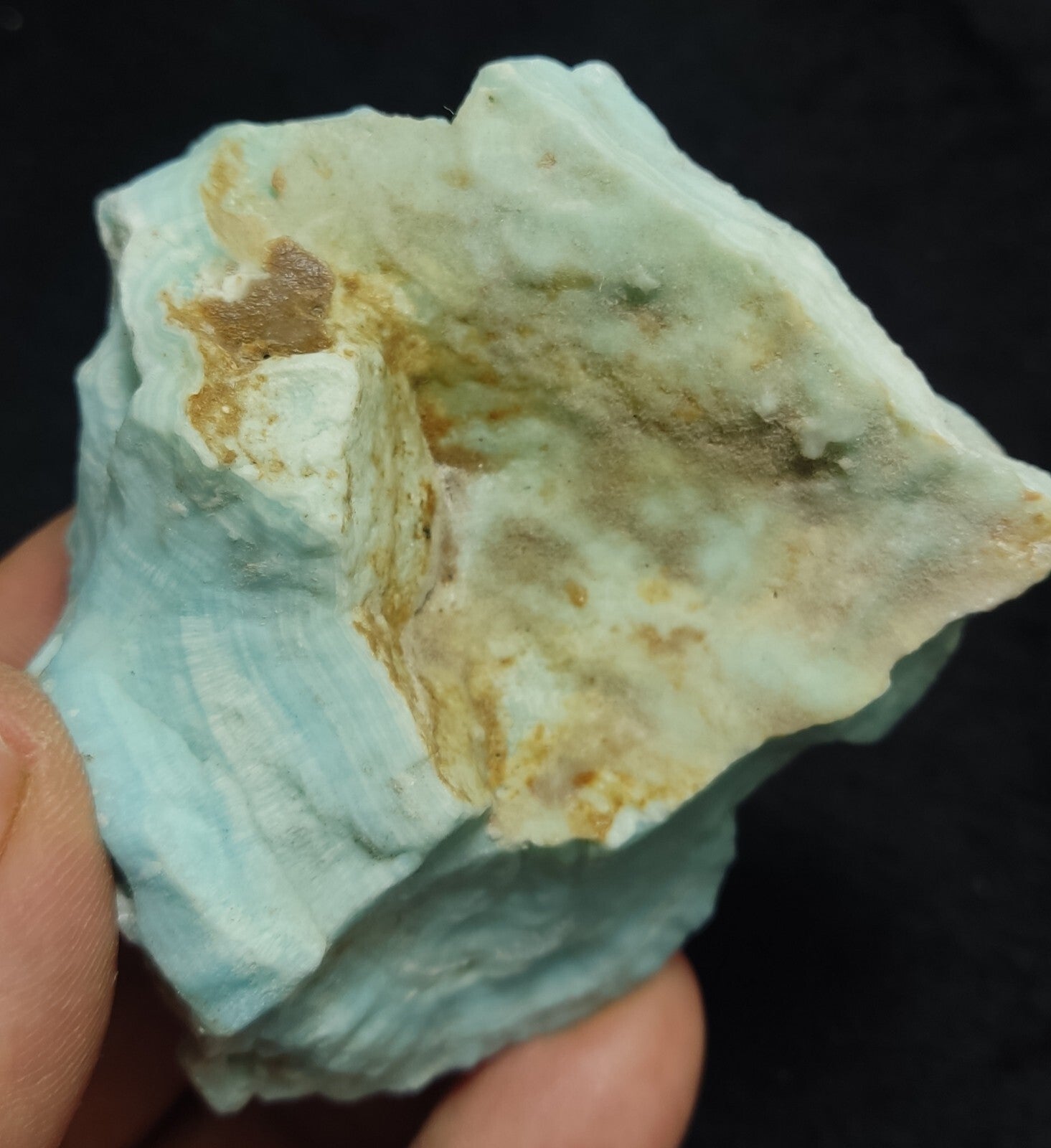 Natural Blue Aragonite 208 grams