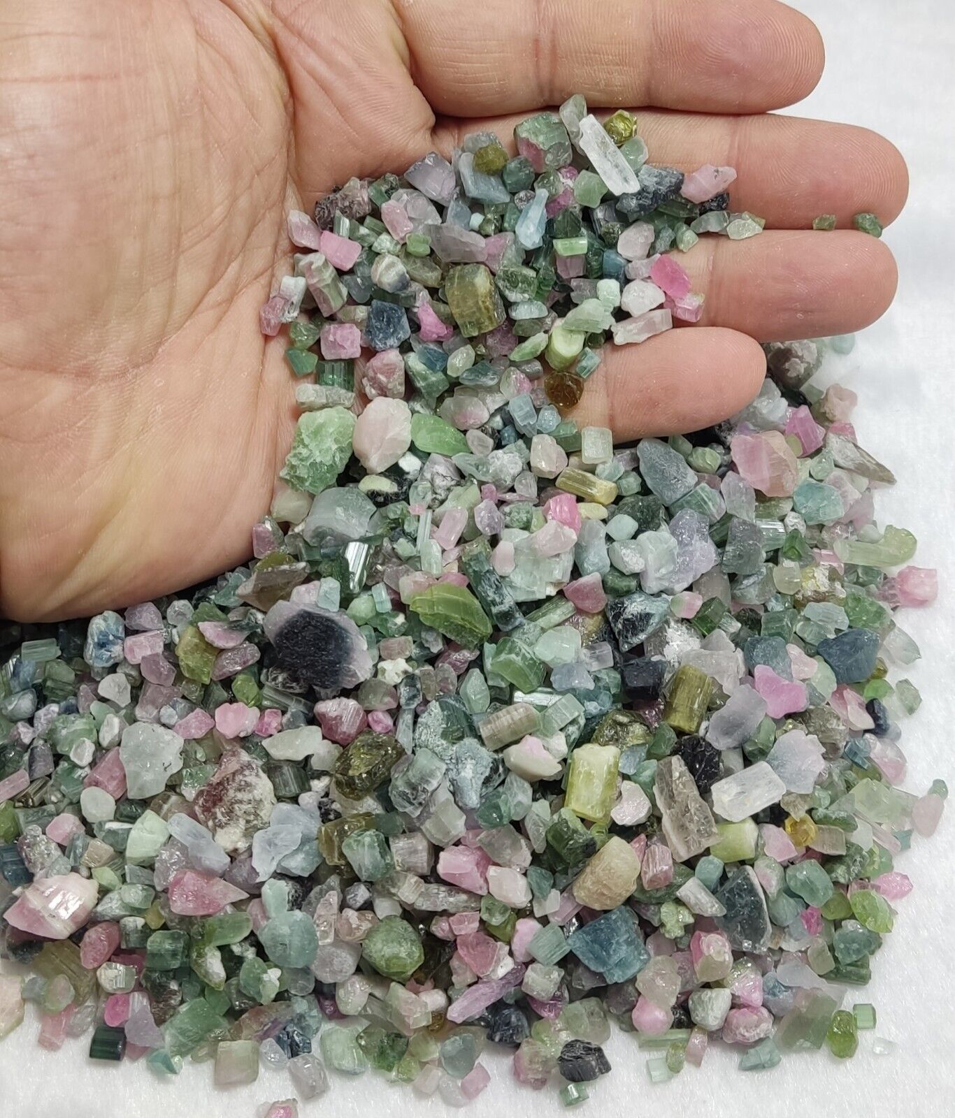 500 grams Beautiful rough tourmalines