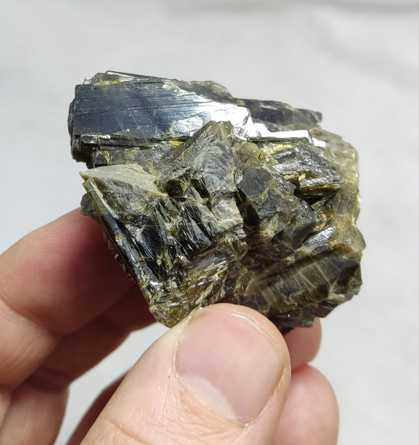 An Aesthetic specimen of epidote 97 grams