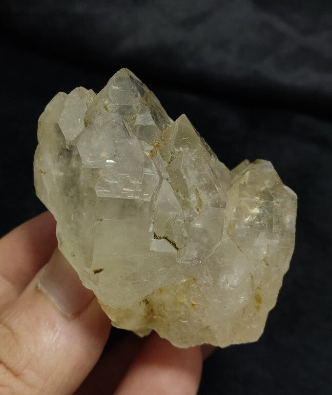 Fine Aesthetic Specimen Of Skeletal Quartz Cluster 134 grams