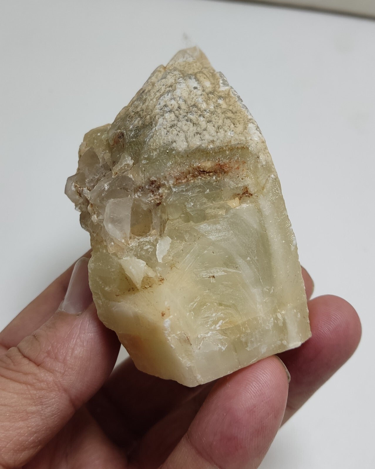 A very Aesthetic Natural beautifully terminated Calcite crystal 304 grams