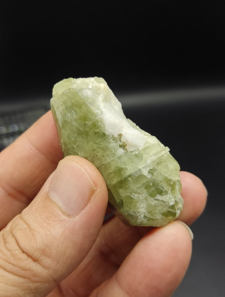 Green Diopside crystal 48 grams