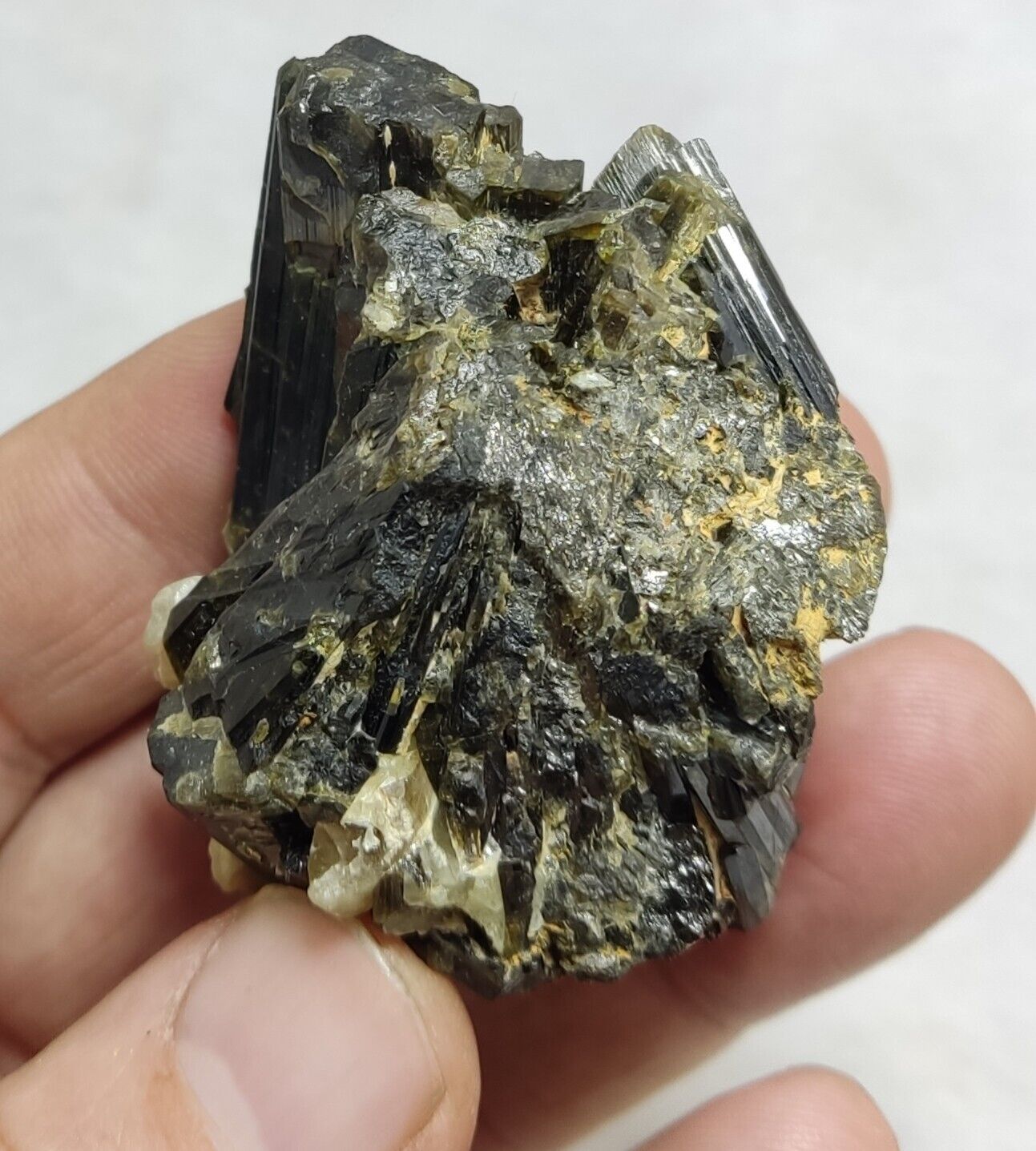An Aesthetic specimen of epidote 97 grams