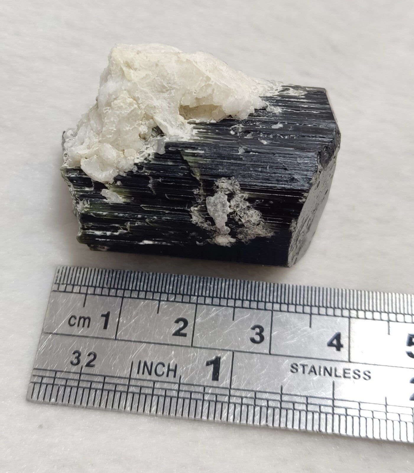 An Aesthetic Natural beautifully terminated tourmaline crystal 40 grams