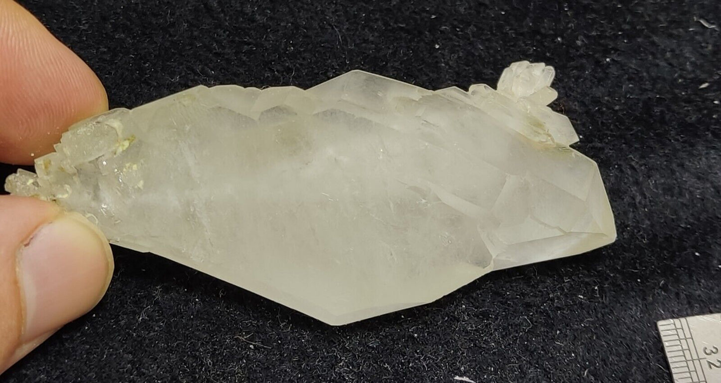 An Aesthetic Natural beautifully terminated faden Quartz specimen 56 grams