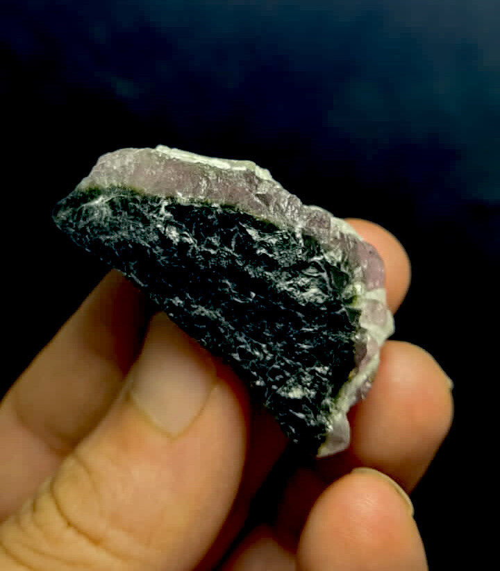 Natural Multicolor Tourmaline Specimen 47 Grams.