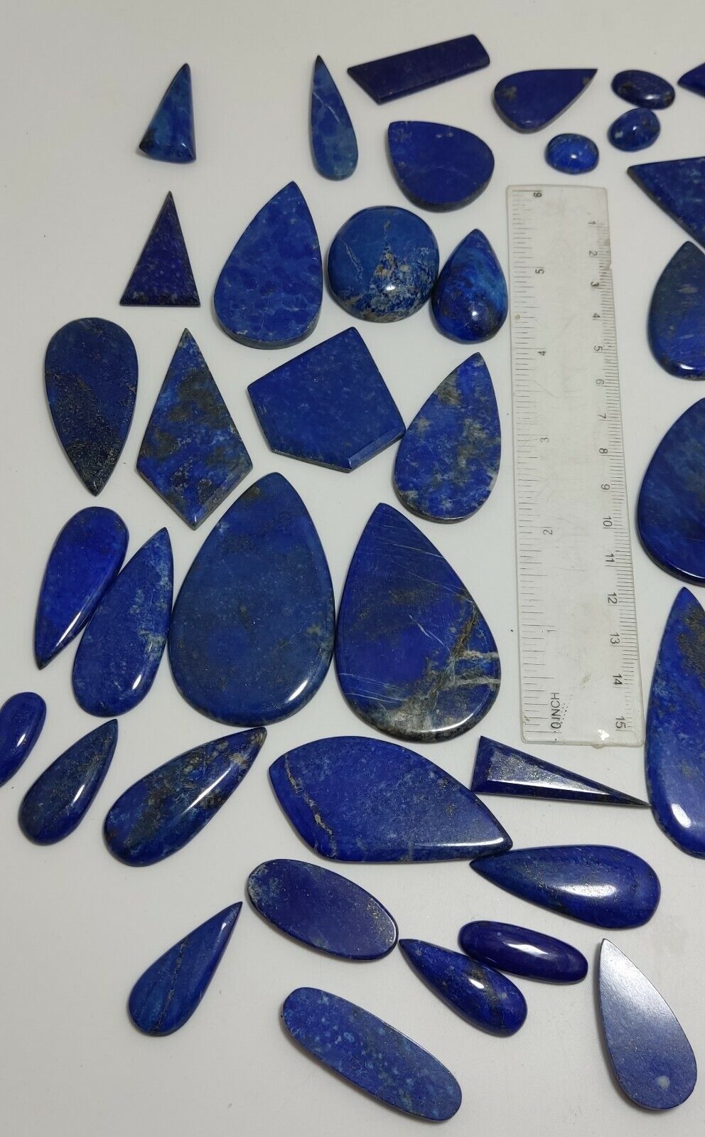 333 grams Lapis Lazuli Polished Cabochons