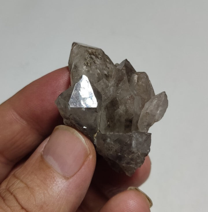Aesthetic Quartz Cluster With Brookite Inclusions 31 grams