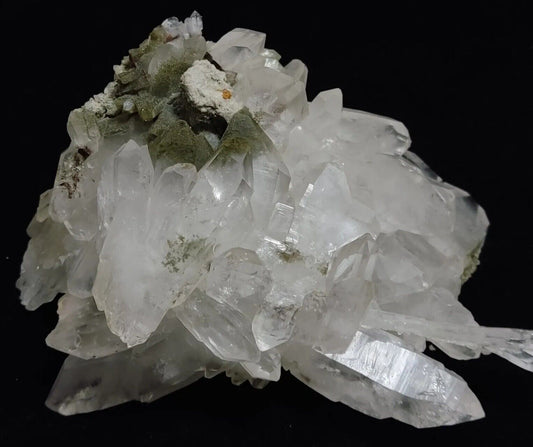 An Aesthetic large terminated Quartz cluster with chlorite inclusions 495 grams