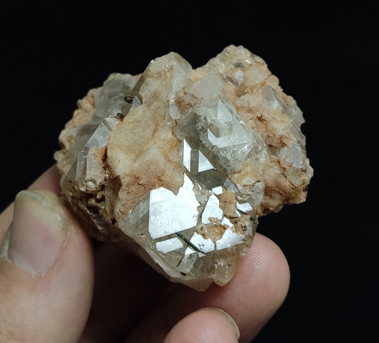 An Aesthetic terminated Quartz floater Zegi Mountains 75 grams