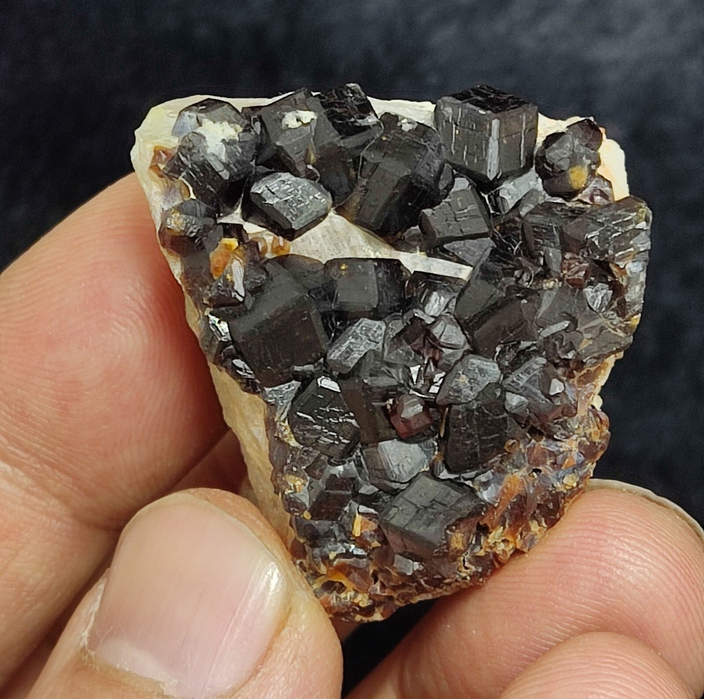 38 grams Aesthetic specimen Garnets cluster andradite garnets natural garnets