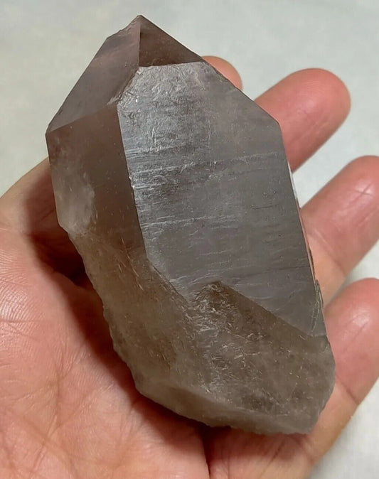 An Aesthetic Naturally terminated specimen of Smoky Quartz 237 grams