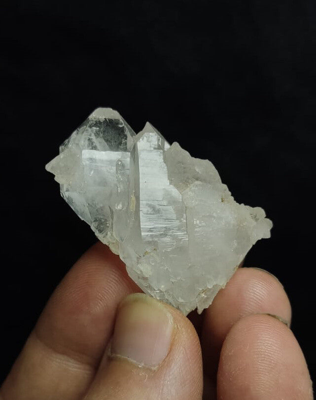 Double  Quartz crystal 22 Grams